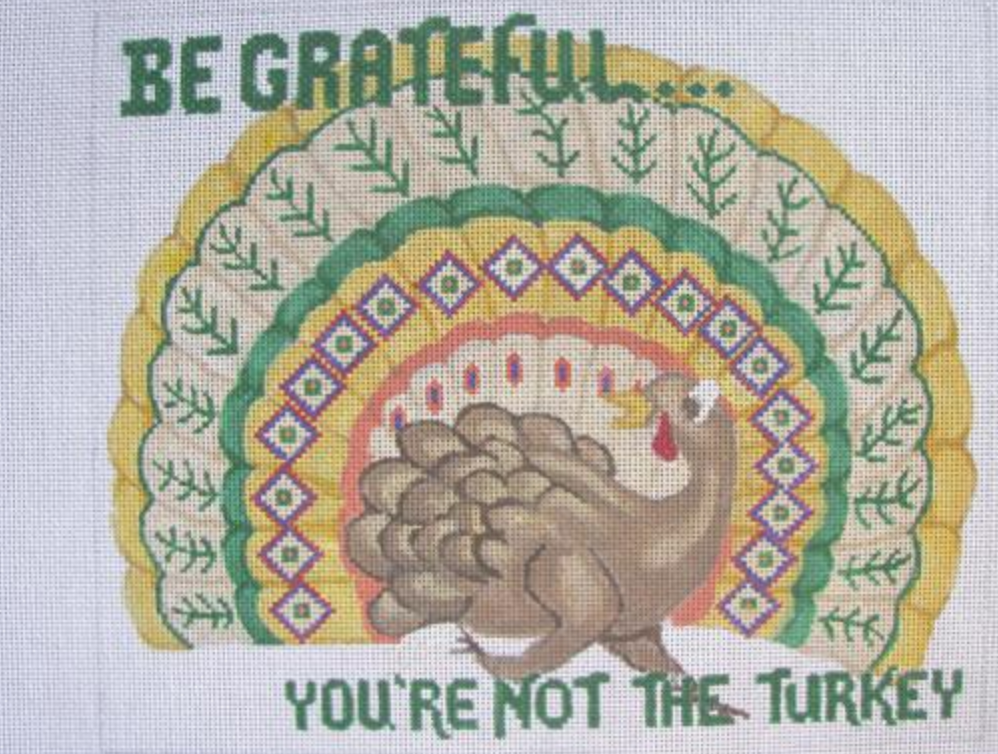 griffin designs tom turkey needlepoint canvas