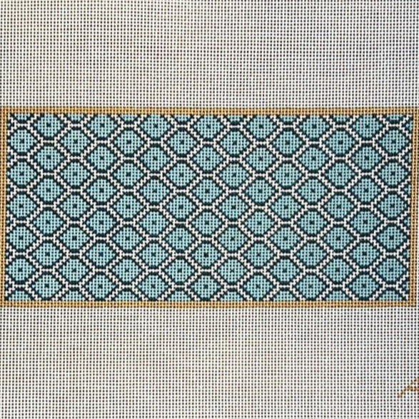 Blue Fish Scale Eye Glass Case
