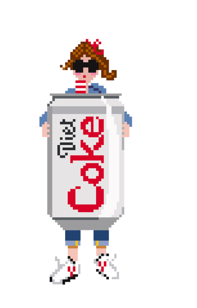 jennifer vallez Diet Coke Girl NEEDLEMINDER