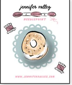 jennifer vallez Everything Bagel Needleminder