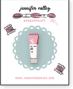 jennifer vallez Glossier Lip Balm Needle Minder