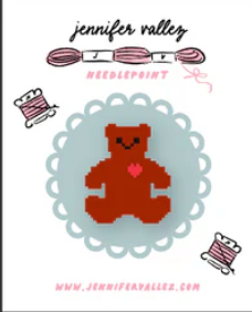 jennifer vallez Mrs. Grossman's Bear Sticker Needleminder