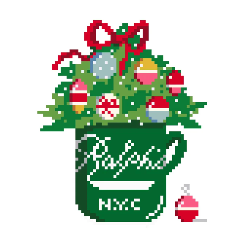 jennifer vallez Ralph's Cup Christmas Needleminder
