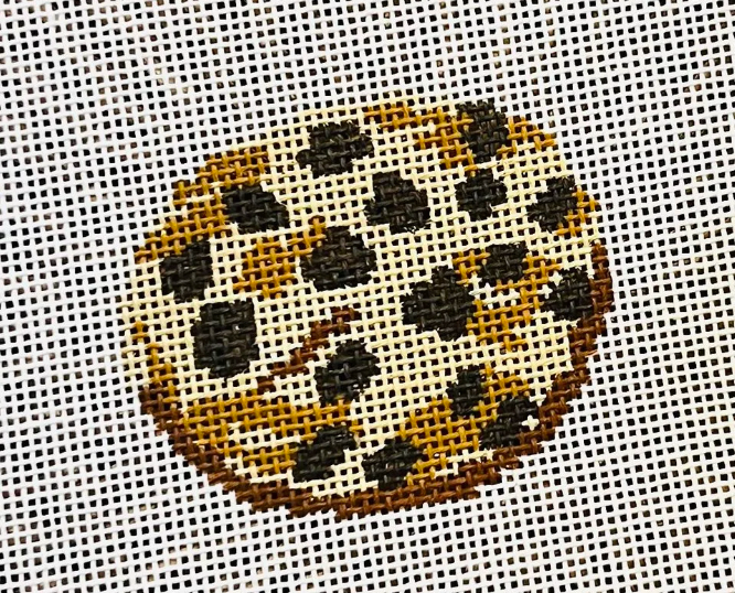 jessica tongel mini chocolate chip cookie needlepoint canvas