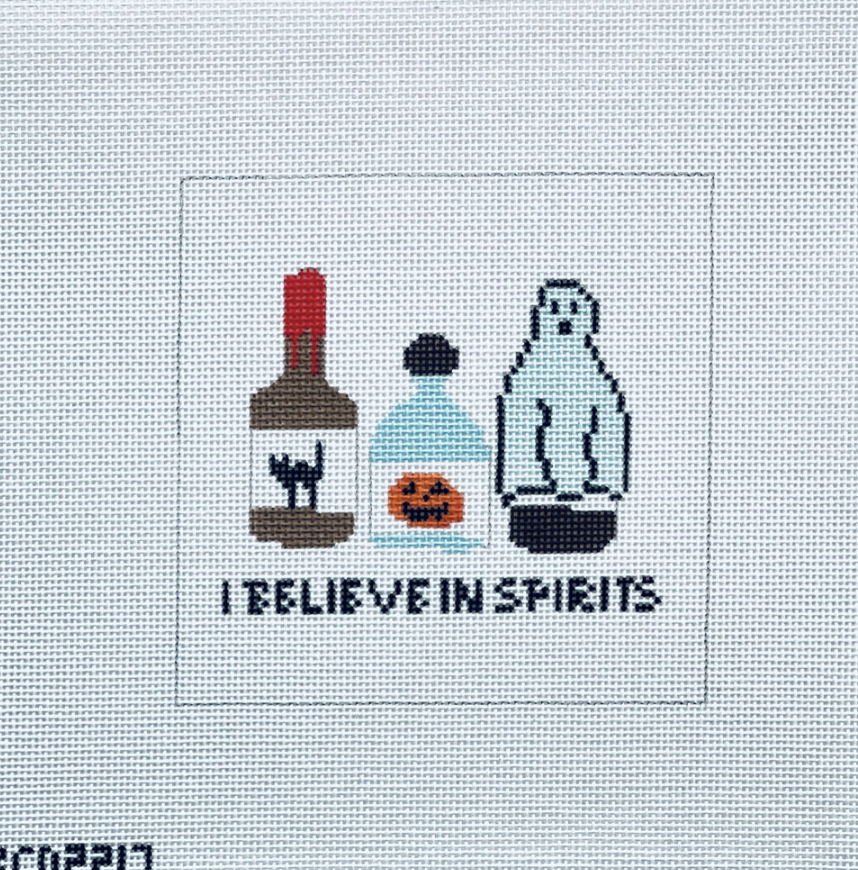 kc designers I Believe In Spirits needlepoint canvas