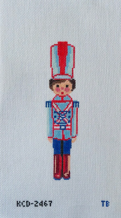 kc designers taylor beach Single Toy Soldier needlepoint canvas