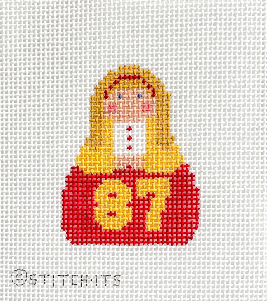 kcn Taylor Stitch-It Angel needlepoint canvas