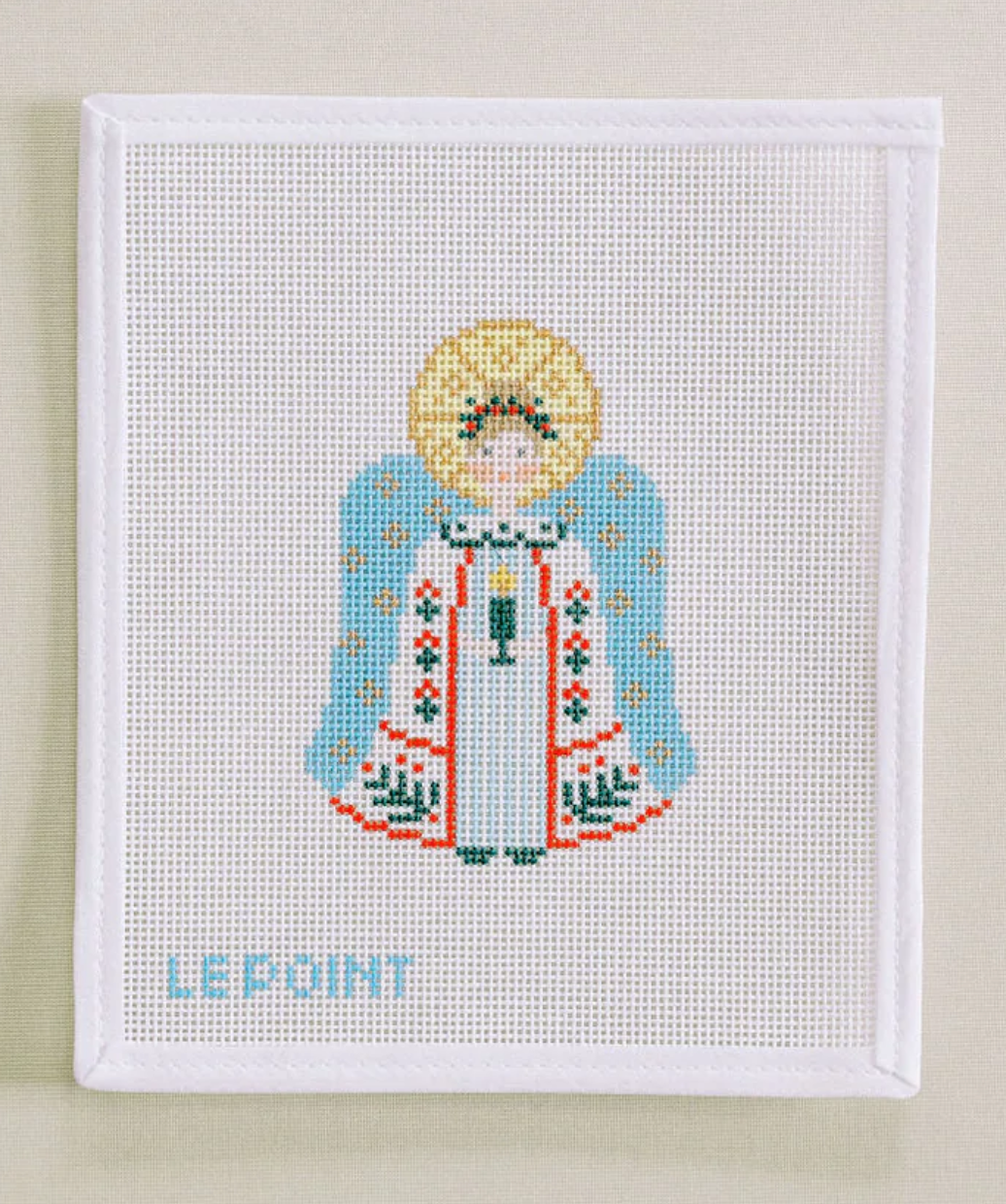 le point studio Holly Angel needlepoint canvas