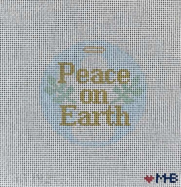 love mhb Peace on Earth Angel needlepoint canvas