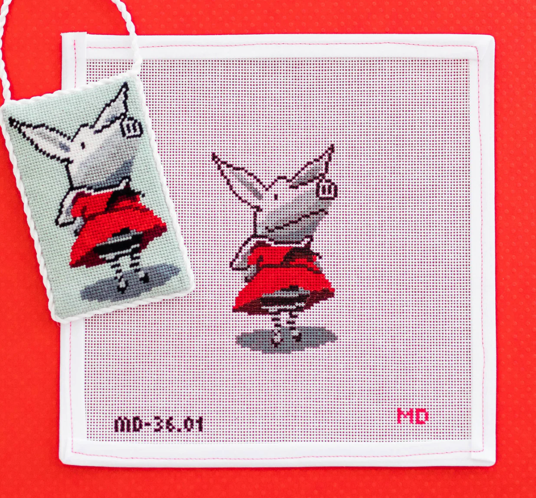 mopsey OG Girl Boss Olivia Canvas needlepoint canvas