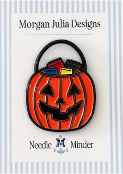 morgan julia Halloween Basket Pumpkin Needle Minder