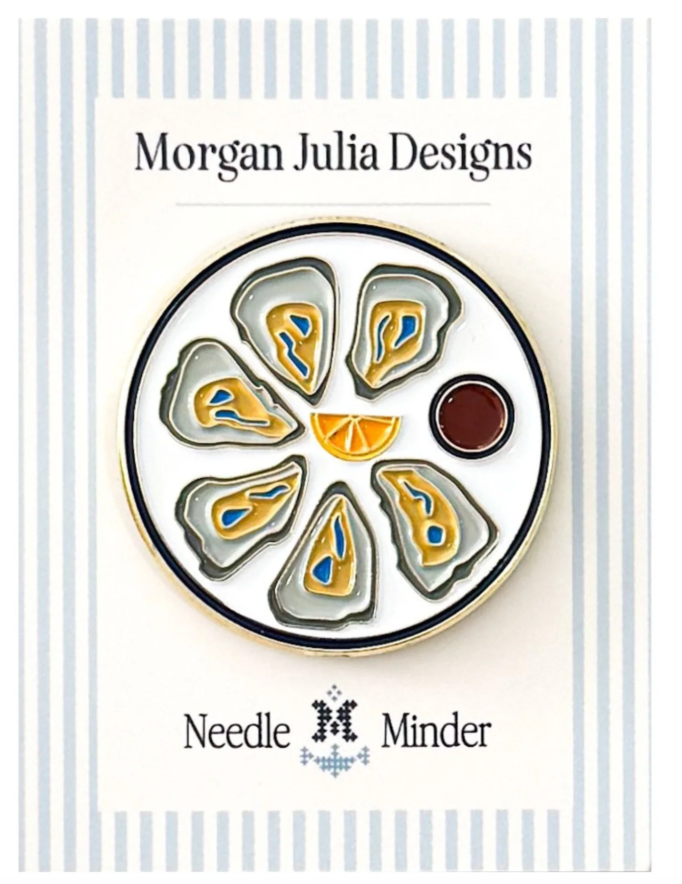 morgan julia Oysters on the Half Shell Needle Minder
