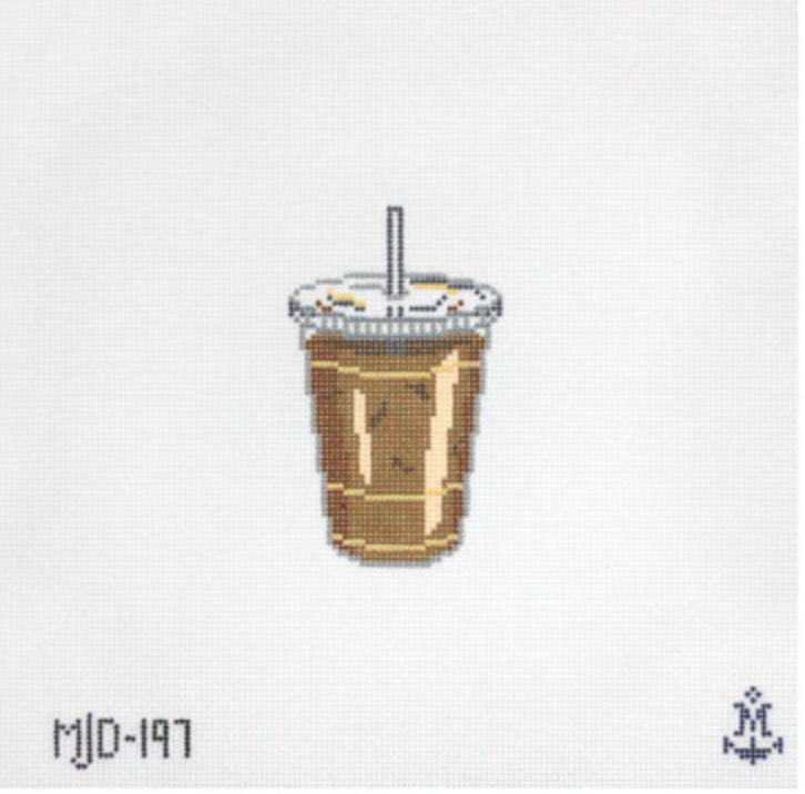 morgan julia iced coffee needlepoint canvas