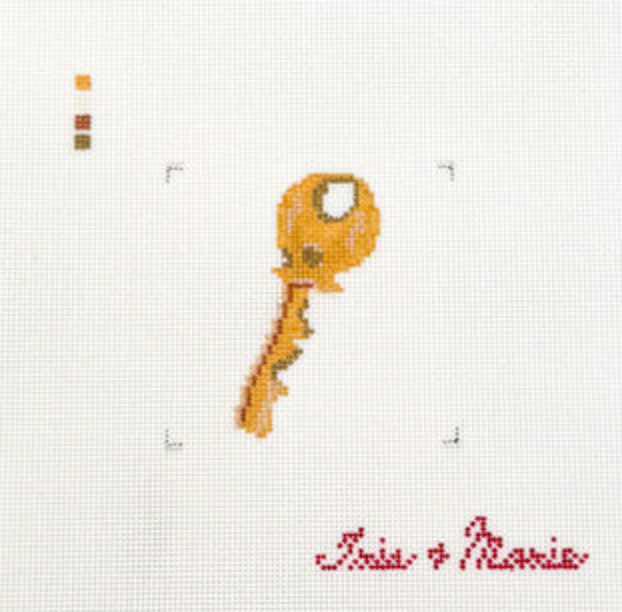 morgan julia key charm needlepoint canvas