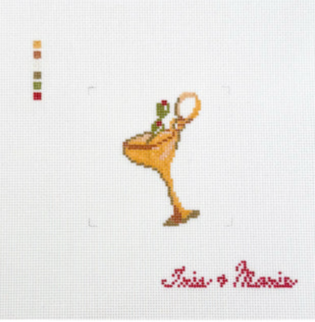 morgan julia martini charm needlepoint canvas