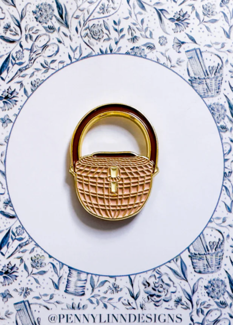 penny linn Nantucket Basket Needleminder