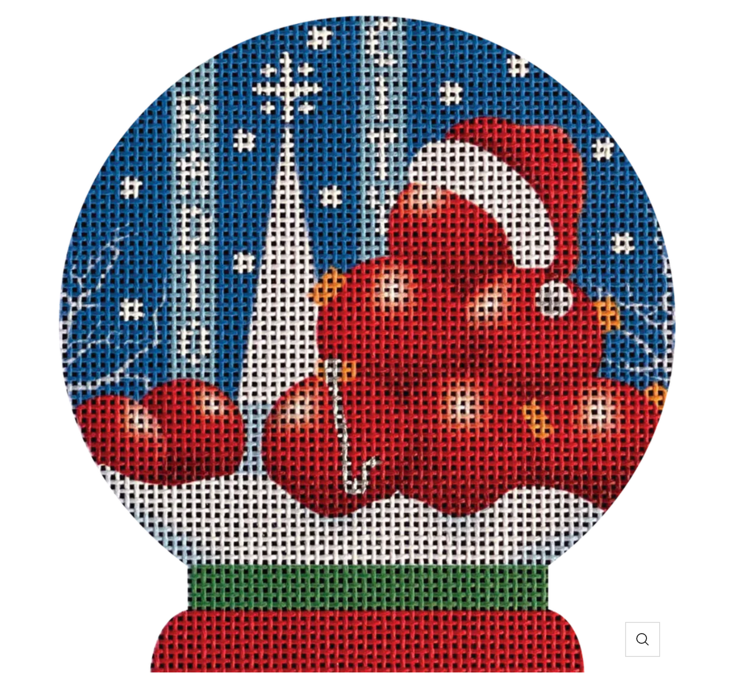 pepperberry Radio City Christmas Balls 
 needlepoint canvas
