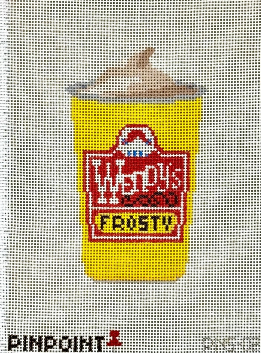 pinpoint Frosty needlepoint canvas