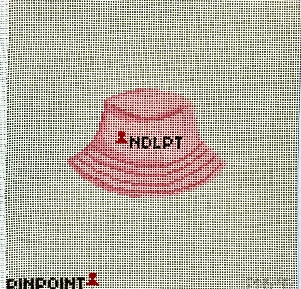 pinpoint NDLPT Bucket Hat needlepoint canvas