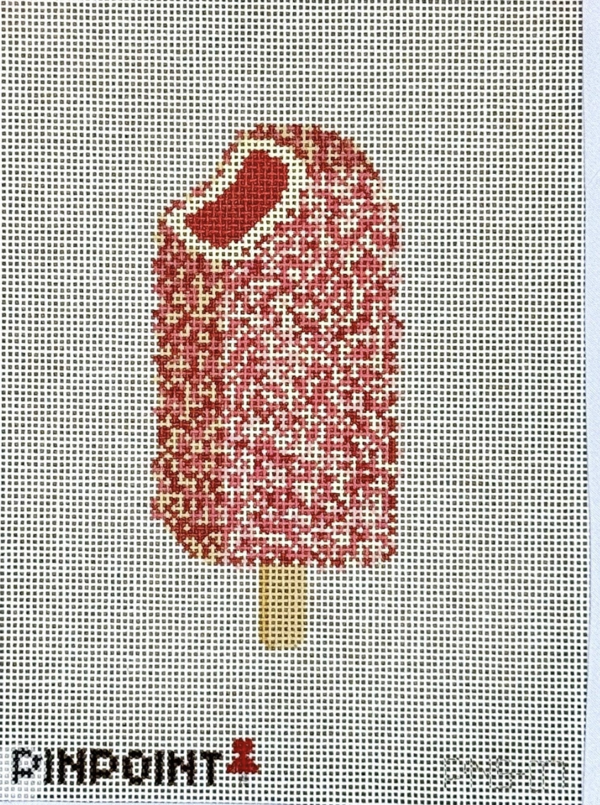 pinpoint Strawberry Shortcake Ice Cream Bar needlepoint canvas