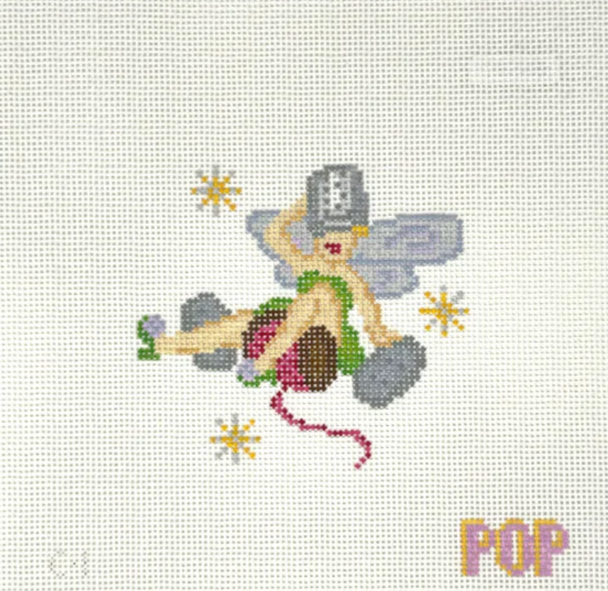 pop needlearts Tipsy Tink needlepoint canvas
