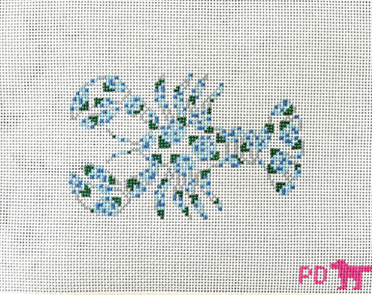 poppy designs Hydrangea Lobster needlepoint canvas
