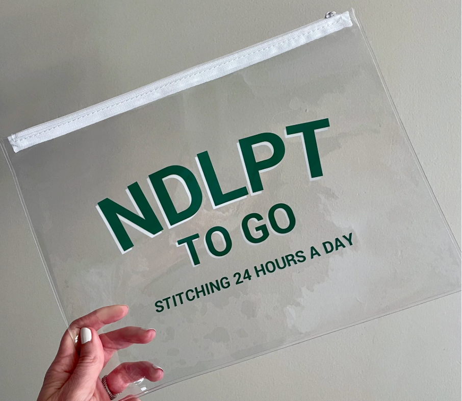 postcard row NDLPT To Go vinyl Project Bag