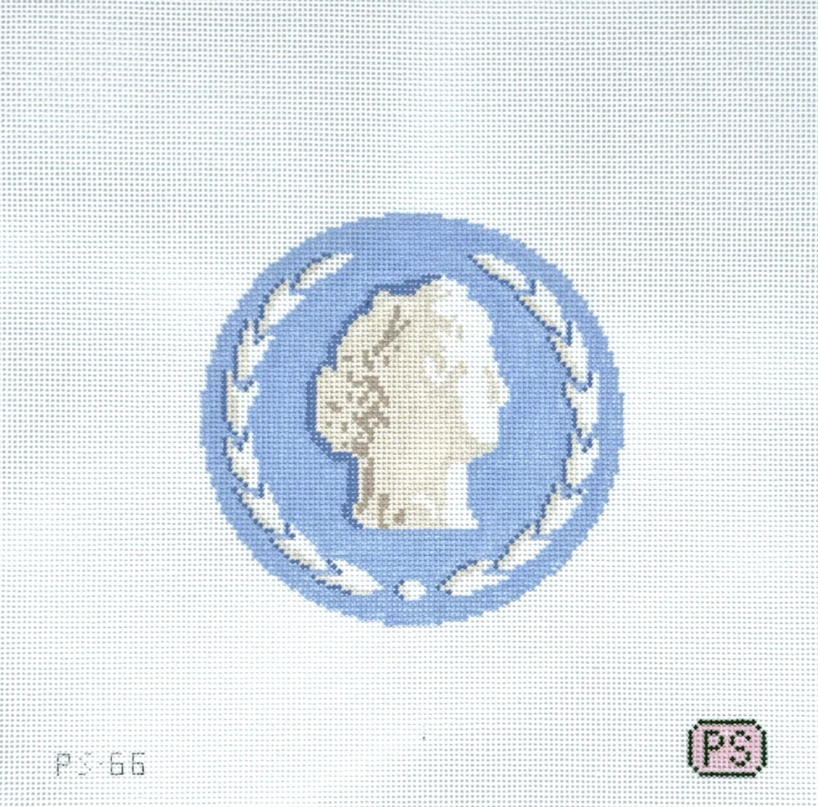 prepsetter Wedgwood Goddess needlepoint canvas