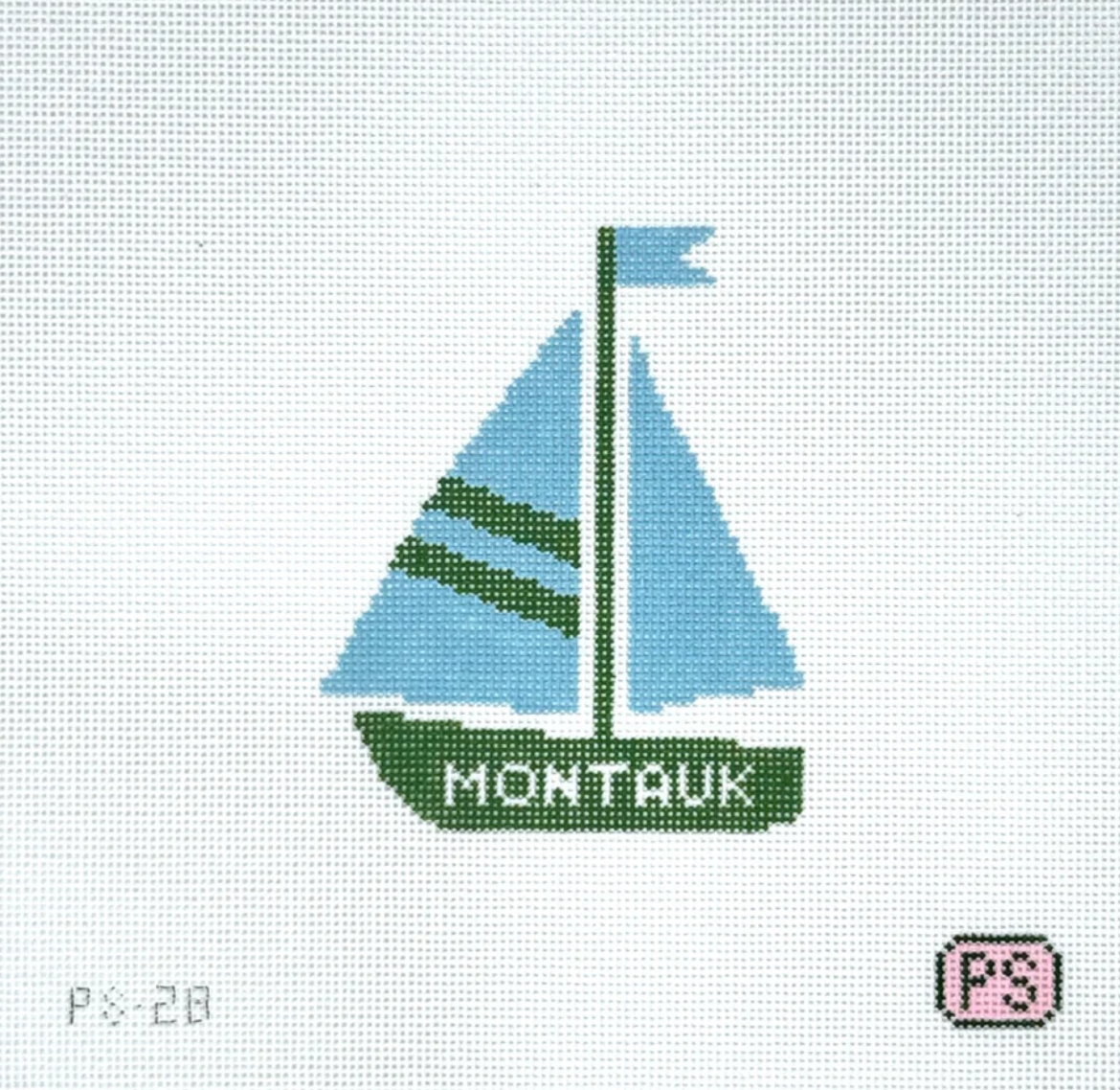 prepsetter montauk sailboat needlepoint canvas
