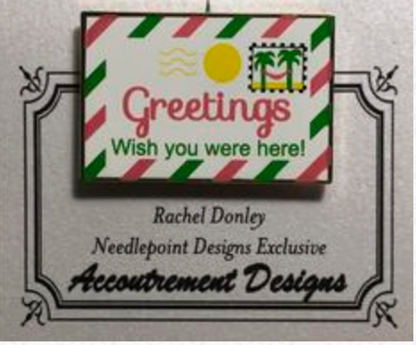rachel donley Greetings Letter Needleminder