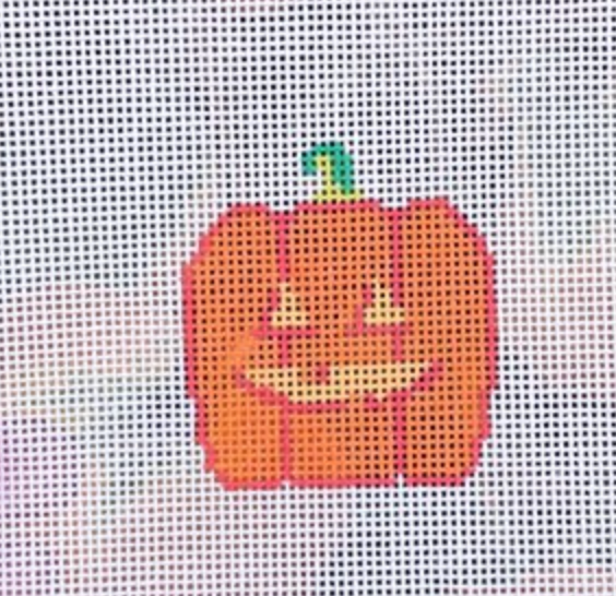 saturnalia Tiny Pumpkin needlepoint canvas