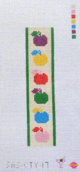 saturnalia stitching Apple of My Eye Key Fob