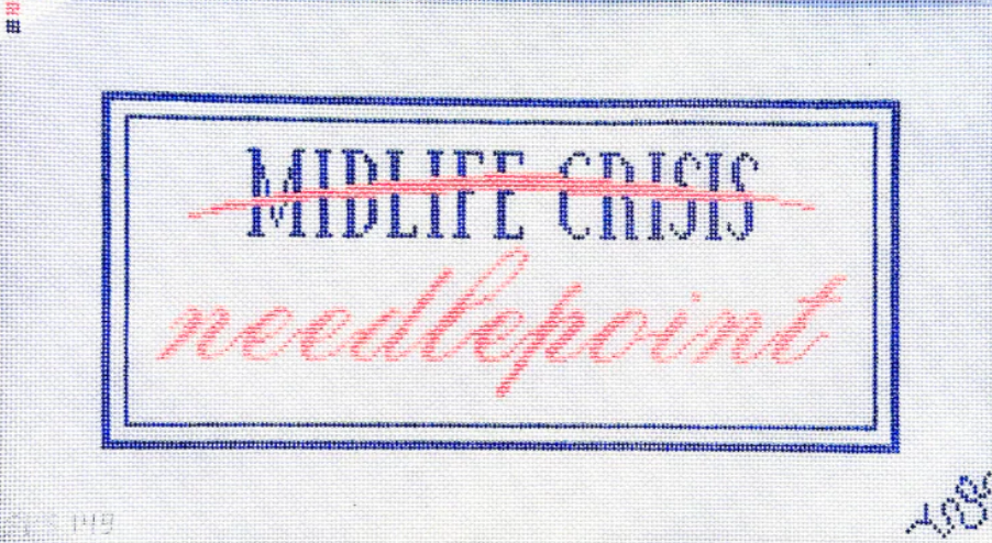 spellbound stitchery Midlife Crisis Prevention Canvas
