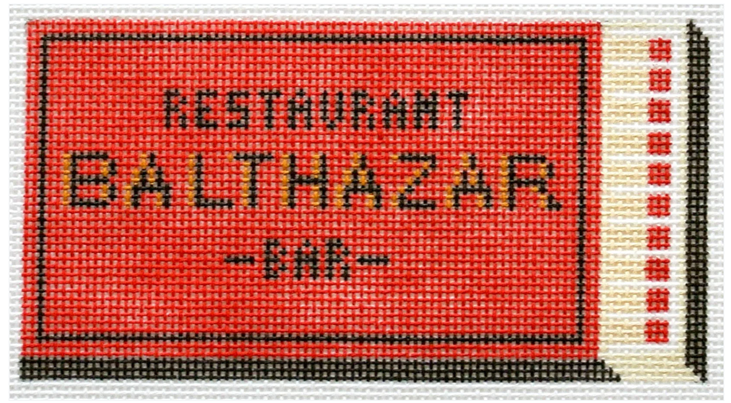 spruce st balthazar matchbook needlepoint canvas