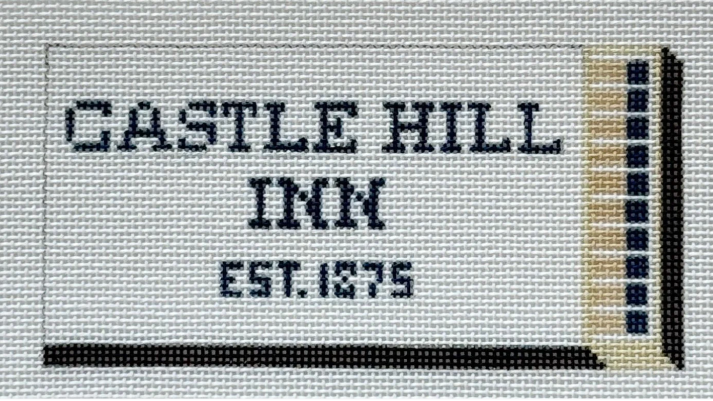 spruce st castle hill matchbook needlepoint canvas