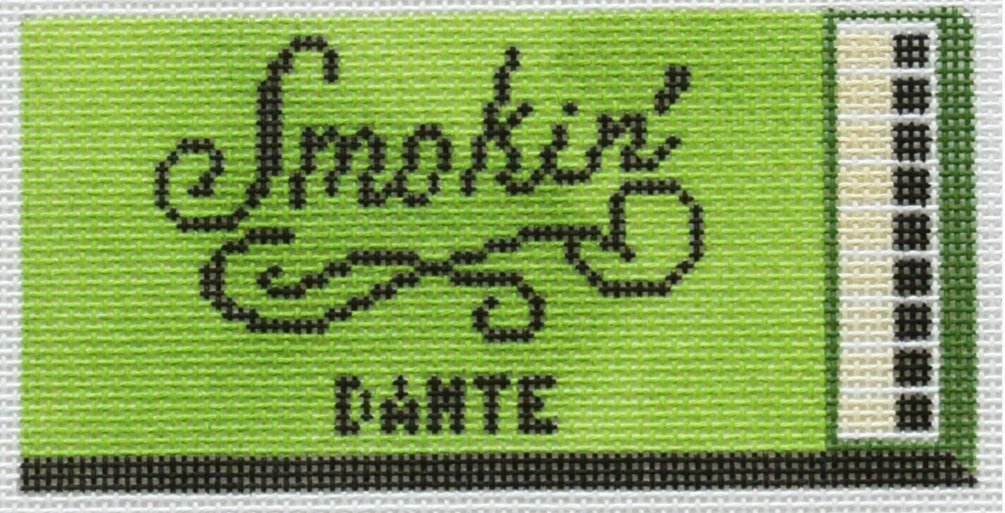 spruce street Dante NYC Matchbox needlepoint canvas