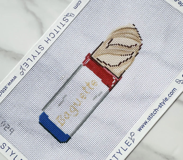 stitch style Baguette needlepoint canvas