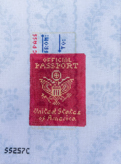 stitchstyle Official Passport needlepoint Canvas