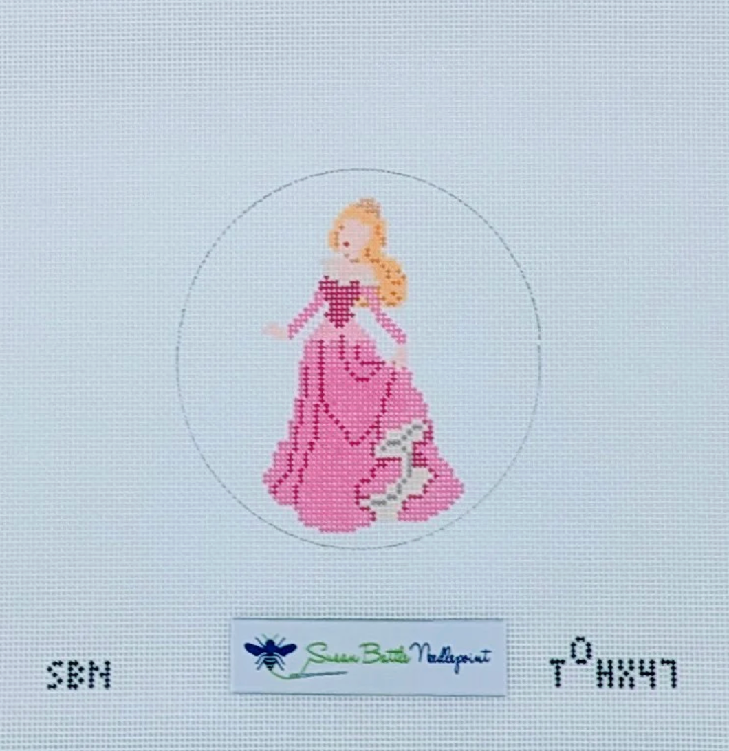susan battle Aurora Princess Series needlepoint canvas