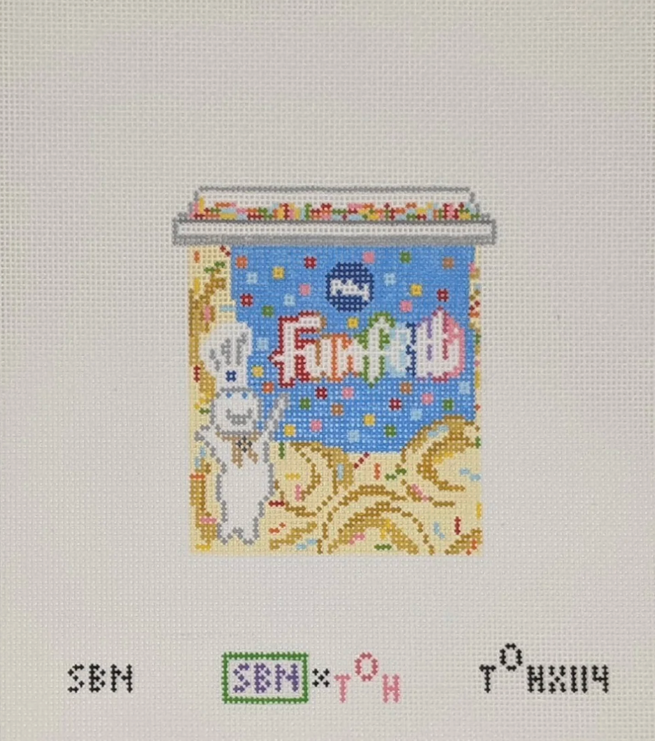 susan battle Funfetti needlepoint canvas