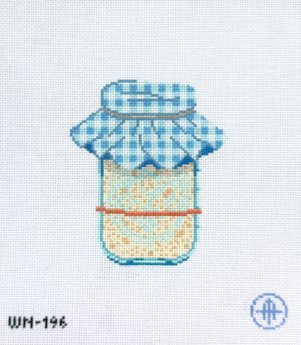 wheelhaus Sourdough Starter needlepoint canvas